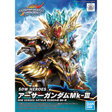 Load image into Gallery viewer, Bandai SDW HEROES #18 Arthur Gundam Mk-III 5062169