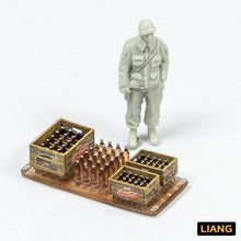 Load image into Gallery viewer, Liang Model Beer/Soda Bottle Crates WWII (4) Liang-0433