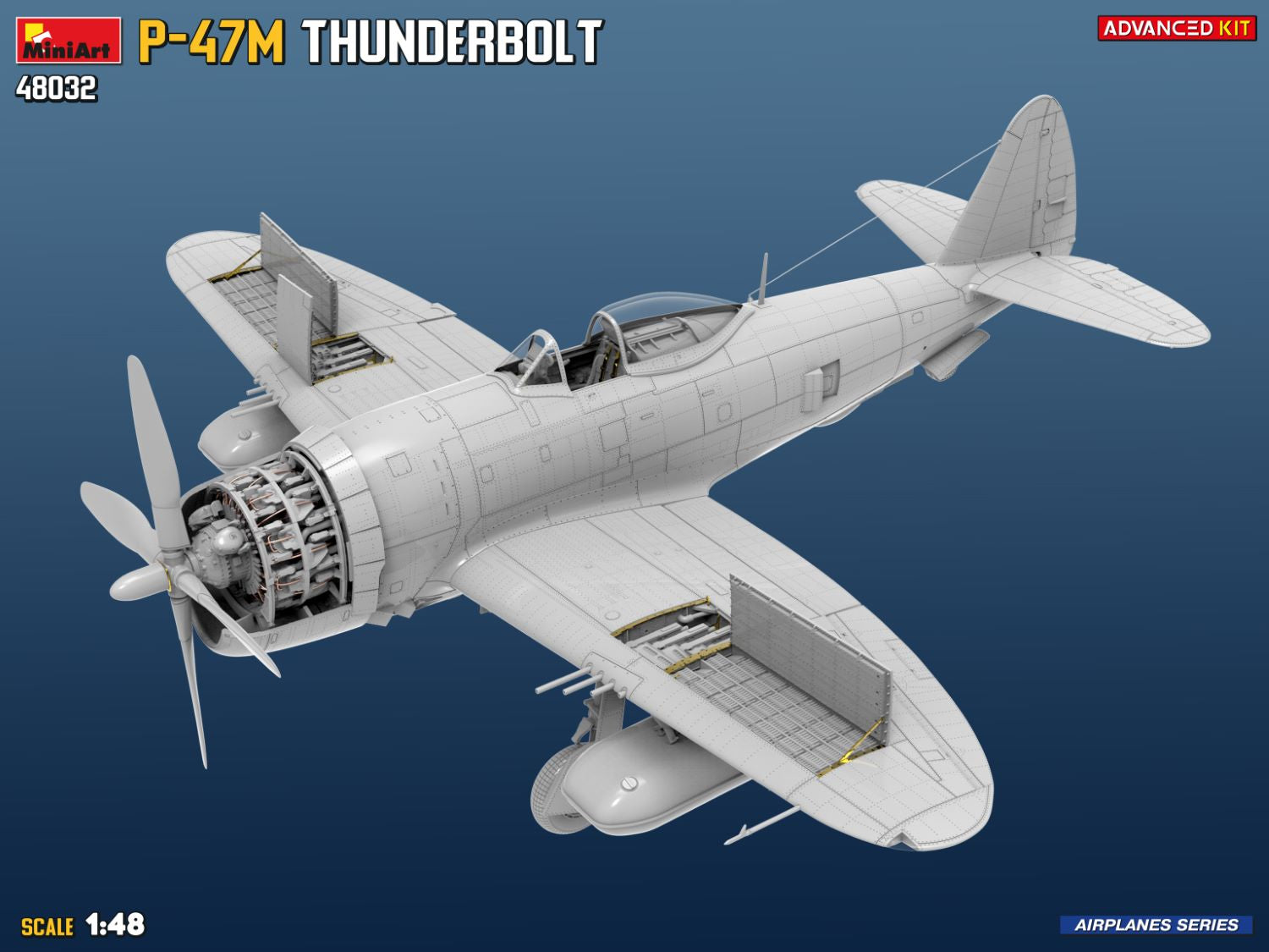 Miniart 1/48 US P-47M Thunderbolt 