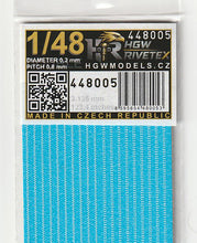 Load image into Gallery viewer, HGW 1/48 Positive RIvets - Free Lines 448005'