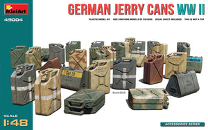 MiniArt 1/48 German Jerry Cans Set WWII (28 cans) 35588