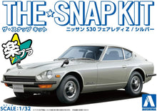 Load image into Gallery viewer, Aoshima Snap Kit 1/32 Nissan 240Z Fairlady Silver 06258'