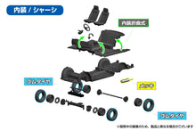 Load image into Gallery viewer, Aoshima 1/24 SNAP CAR KPGC10 SKYLINE HT 2000 GT-R 1971 White 06590