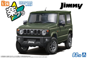 Aoshima 1/24 SNAP CAR Suzuki Jimny JB64 2018 Jungle Green #03-JG