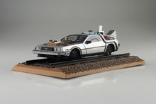 Load image into Gallery viewer, Aoshima 1/24 Back to the Future Part III DeLorean Railroad 06699