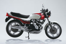 Load image into Gallery viewer, Aoshima 1/12 Honda CBX400F Pearl/Candy Red DIECAST 11158'