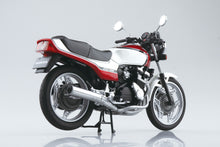 Load image into Gallery viewer, Aoshima 1/12 Honda CBX400F Pearl/Candy Red DIECAST 11158'