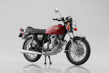 Load image into Gallery viewer, Aoshima 1/12 Honda CB400Four Light Ruby Red DIECAST 11173'