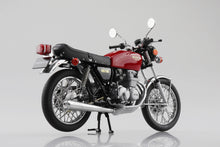 Load image into Gallery viewer, Aoshima 1/12 Honda CB400Four Light Ruby Red DIECAST 11173'