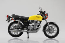 Load image into Gallery viewer, Aoshima 1/12 Honda CB400Four Parakeet Yellow DIECAST 11174'
