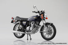 Load image into Gallery viewer, Aoshima 1/12 Honda CB400Four Burnish Blue DIECAST 11175'