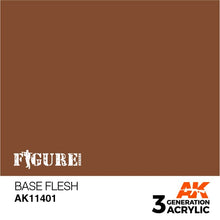 Load image into Gallery viewer, AK Interactive AK11401 Acrylic 3G Figure Base Flesh 17ml