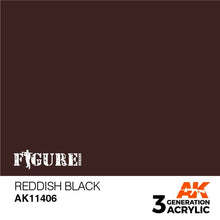 Load image into Gallery viewer, AK Interactive AK11406 Acrylic 3G Figure Reddish Black 17ml
