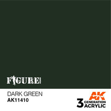 Load image into Gallery viewer, AK Interactive AK11410 Acrylic 3G Figure Dark Green 17ml
