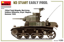 Load image into Gallery viewer, MiniArt 1/35 US M3 Stuart Early Production 35412