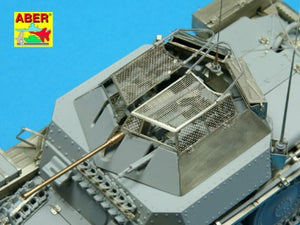 Aber 1/35 German Anti grenade screen for KwK 38 Lavete G19