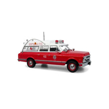 Load image into Gallery viewer, Iconic Replicas 1/50 1969 Chevy C-10 Ambulance Los Angeles City Fire 50-0586 SALE
