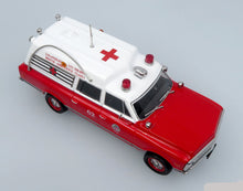 Load image into Gallery viewer, Iconic Replicas 1/50 1969 Chevy C-10 Ambulance Los Angeles City Fire 50-0586 SALE