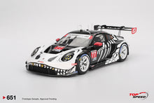 Load image into Gallery viewer, Top Speed 1/18 Porsche 911 GT3 R #77 AO Racing 2025 IMSA Petit Le Mans TS0651 COMING SOON!