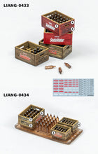 Load image into Gallery viewer, Liang Model Beer/Soda Bottle Crates WWII (4) Liang-0433