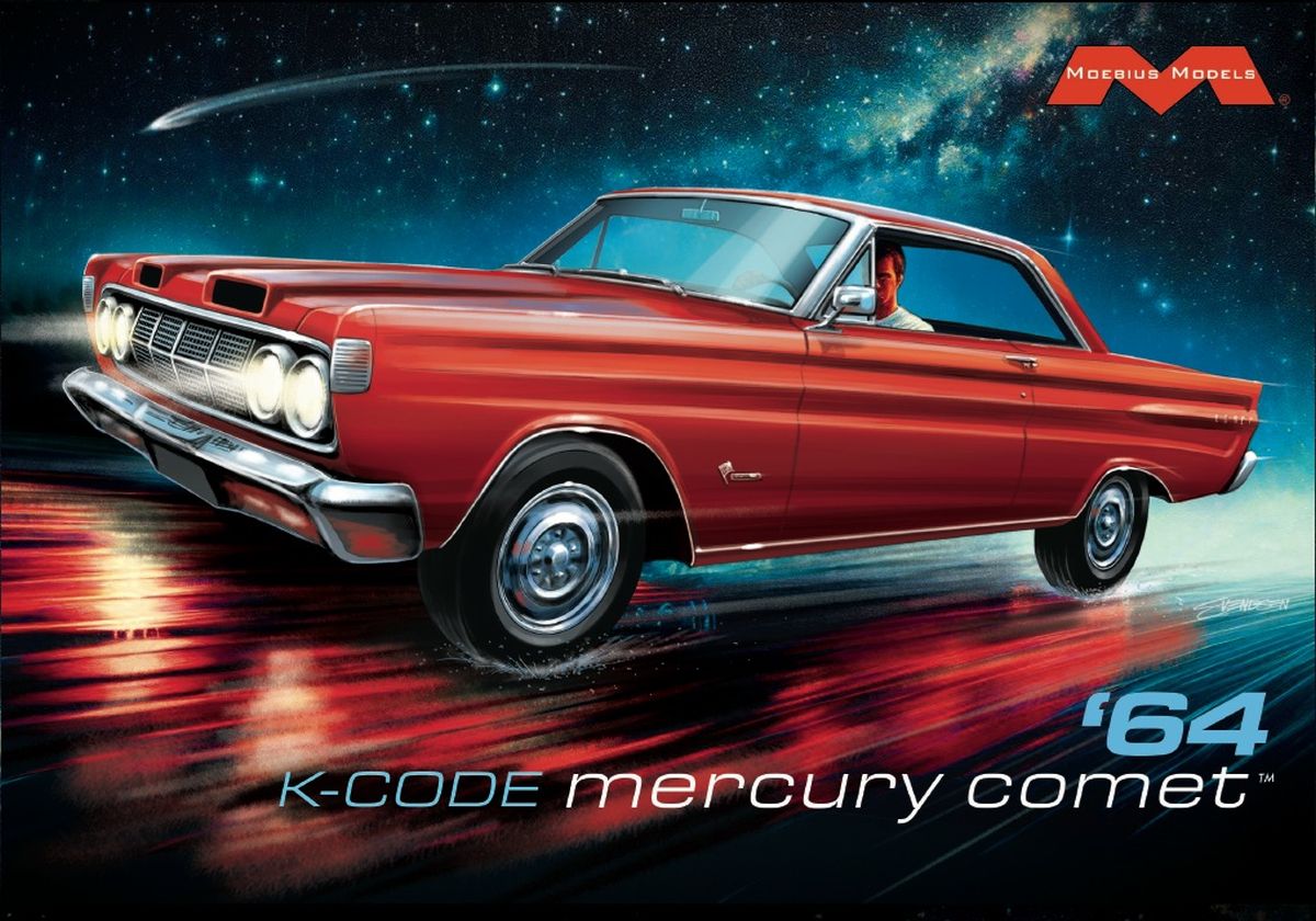 Moebius 1/25 Mercury Comet K-Code 1964 2750 – Burbank's House of