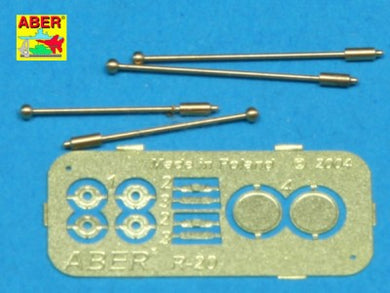 Aber 1/35 German Width Indicator for Sd.Kfz.234 (4 pcs.) R-20