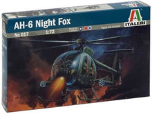 Load image into Gallery viewer, Italeri 1/72 US AH-6 Night Fox No.017'