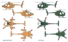 Load image into Gallery viewer, Italeri 1/72 US AH-6 Night Fox No.017'