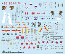 Load image into Gallery viewer, Italeri 1/72 Russian Su-33 Flanker-D No 197'