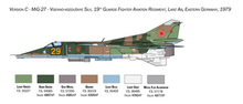 Load image into Gallery viewer, Italeri 1/72 Russian MiG-27/MiG-23BN Flogger 2817