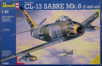 Revell Germany 1/48 German CL-13 Saber Mk.6 (F-86F-40) w/ EXTRAS 04562C OPEN BOX