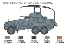 Load image into Gallery viewer, Italeri 1/35 German SdKfz 232 6 Rad 6433