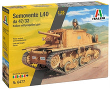 Load image into Gallery viewer, Italeri 1/35 Italian Semovente L6/40 Da 47/32 mm 6477