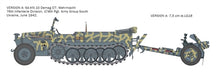 Load image into Gallery viewer, Italeri 1/35 German SdKfz 10 Demag D7 with Le. IG18 and Crew 6595