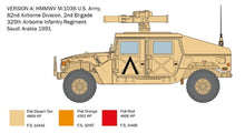 Load image into Gallery viewer, Italeri 1/35 US HMMWV M1036 TOW Carrier 6598'