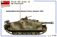 Load image into Gallery viewer, MiniArt 1/72 German StuH 42 Ausf. G Mid Production 72115