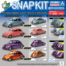 Load image into Gallery viewer, Aoshima SNAP KIT 1/32 Volkswagen Beetle Custom(Strato Silver) #20CU-SS 06805