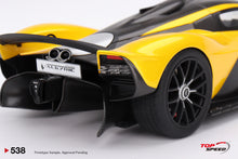 Load image into Gallery viewer, Top Speed 1/18 Aston Martin Valkyrie Cosmopolitan Yellow TS0538 SALE