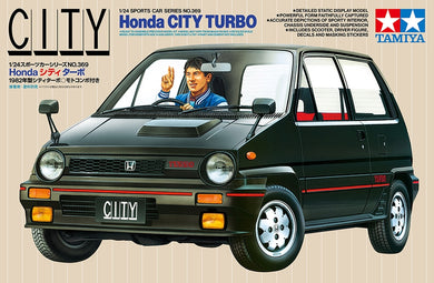 Tamiya 1/24 Honda City Turbo w/ Motocompo Scooterv24369 COMING SOON!