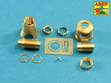 Load image into Gallery viewer, Aber 1/16 German 7.5cm Muzzle Brake for Panther Ausf.G 16 L-15