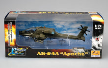 Load image into Gallery viewer, Easymodel 1/72 US Army AH-64A Apache helicopter, 88-0202, Afghanistan, 2002 37029