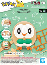 Load image into Gallery viewer, Bandai Pokemon #10 Model Kit #10 Rowlet 5063779'