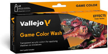 Load image into Gallery viewer, Vallejo Game Color 72.190 Wash Effects Color Series (8) 18 ml