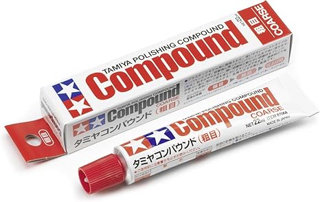 mika品 Tamiya 87068 Polishing Compound Coarse 22ml. – Burbank's House of