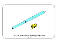 Load image into Gallery viewer, Aber 1/35 Polish 37 mm Bofors wz.37 Barrel For ATG 35 L-122'