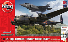 Load image into Gallery viewer, Airfix Gift Set 1/72 BritishF-35B Lightning II/Lancaster B Mk.III  617 Sqn. Dambusters A50191