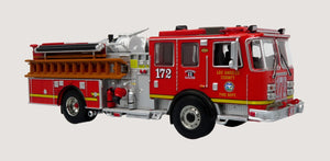 Iconic Replicas 1/64 KME Predator Fire Engine LACFD - Engine 172 64-0457
