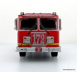 Iconic Replicas 1/64 KME Predator Fire Engine LACFD - Engine 172 64-0457