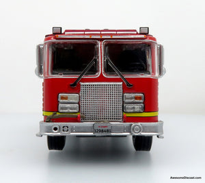 Iconic Replicas 1/64 KME Predator Fire Engine LACFD - No Station Number 64-0458
