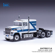 Load image into Gallery viewer, IXO 1/64 FORD LTL-9000 1978 White / Blue 64TR011A